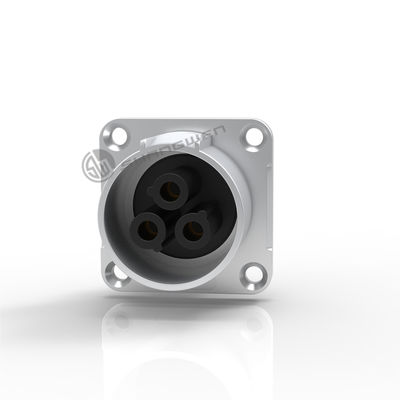 30A Heavy Duty IP67 Power Connector Water Resistant For Industrial