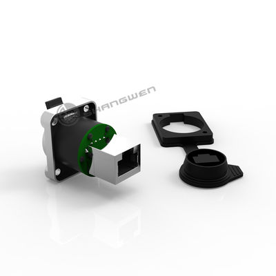 Ethernet 8 Pin Waterproof Connector Socket Female Connector Rj45