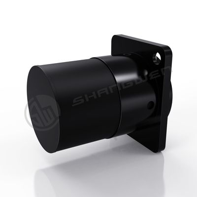 Black Shell Panel Mount Connector 9 Pin 90 Angle End Data Cable USB Connector