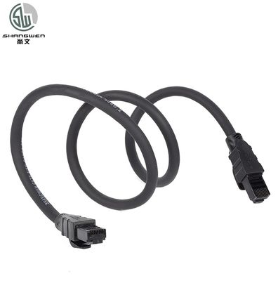 Flexible Soft Cat6a Cat6 Ethernet Patch Cable 24awg Antifreeze Engineering Level UTP Cable