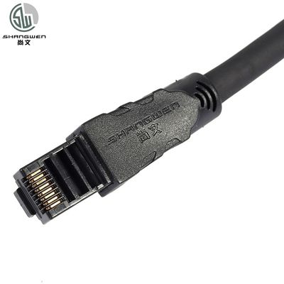 Flexible Soft Cat6a Cat6 Ethernet Patch Cable 24awg Antifreeze Engineering Level UTP Cable