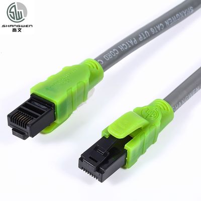 Luminous Ethernet Patch Cable 4P PVC LSZH Jacket High Speed Copper Cable