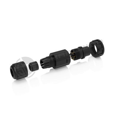 Self Locking M19 Connector Waterproof IP67 Electrical Female Connector