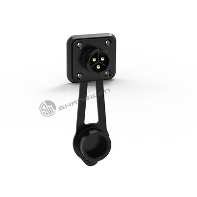 Stable 3 Pin Waterproof Connector Socket Male Connector Electrical CE Approved