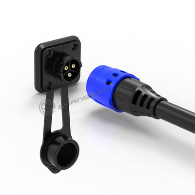 Stable 3 Pin Waterproof Connector Socket Male Connector Electrical CE Approved