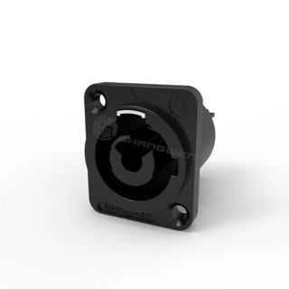 CQC、CE、UL Waterproof Powercon Plug Black Connector 250v 20A