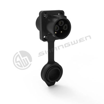 Outdoor 6 Pin IP67 Power Connector Dustproof Waterproof Powercon