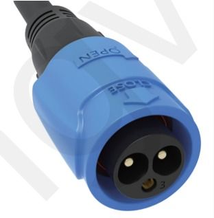 M19 Series Push-pull Self-locking Connection Industrial 3 Pin Female Male Plug  Power Connector