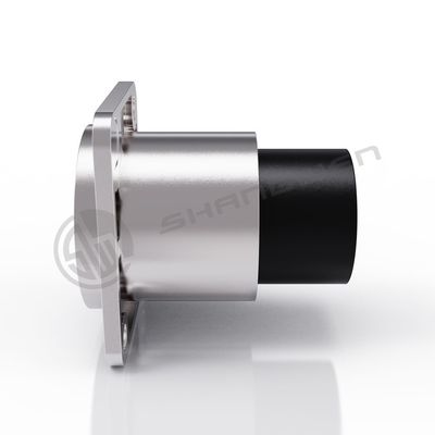 Ip65 Waterproof Panel Mount Connector 4 Pin Audio Video Connector For Data Cable