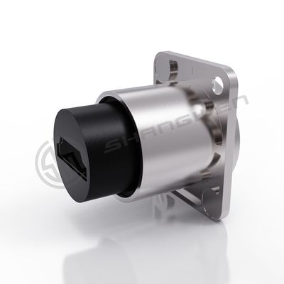 Indoor Outdoor Panel Mount Connector Female Male Ip65 Waterproof Data Cable Connector