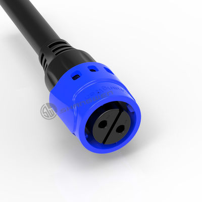 Industrial 2 Pin Connector Outdoor M19 Female Connector Electrical