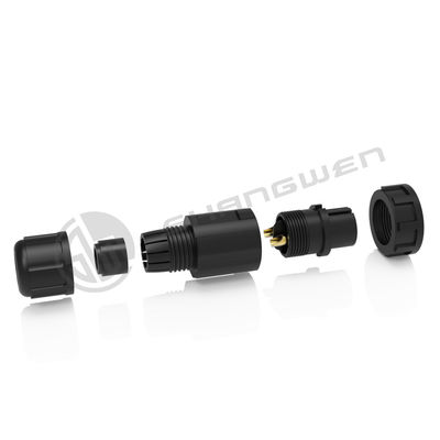 M19 Ip67 IP67 Power Connectors Waterproof Plug 2 Pin Sales Screw Terminal Shape UL