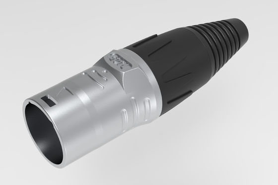 IP44 Ethernet Chassis Connector 8 Pin Male Rj45 เครื่องเชื่อมสัญญาณ