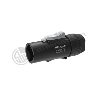 3pin male female powercon true Waterproof connector for LED screen