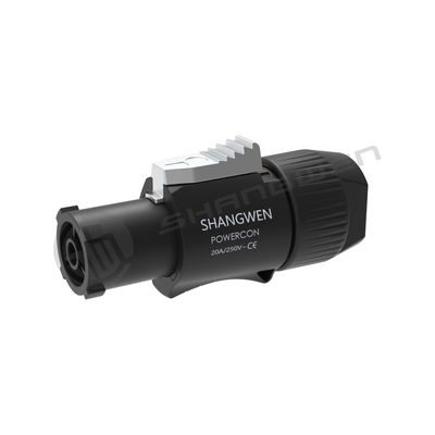 3pin male female powercon true Waterproof connector for LED screen