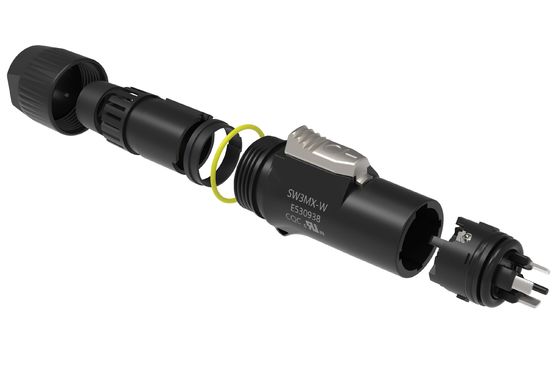3pin male female powercon true Waterproof connector for LED screen