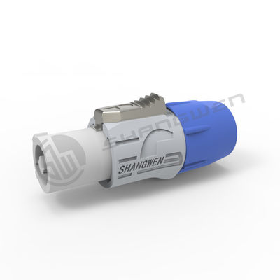 Power Connector Female Plug to Male Socket 16A 220V 3 Pin Input Output for LED Lighting Audio Video Durable