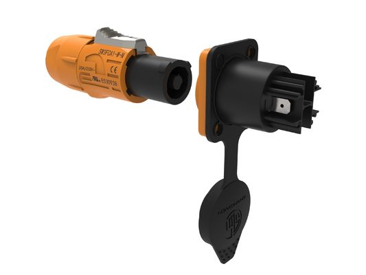 พาวเวอร์คอน ภายนอก กันน้ํา พล็อกไฟฟ้า 250V 20A 3 คอนดักเตอร์