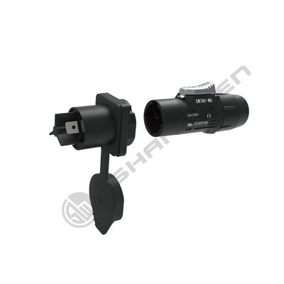 เครื่องเชื่อม Powercon นอก กันน้ํา เครื่องเชื่อม Plug เพศชาย เพศหญิง