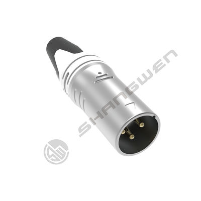 อะแดปเตอร์ซ็อกเก็ตตัวเมีย XLR 3 พิน กันน้ำ IP65 สำหรับติดตั้งบนแผง DMX ตัวเชื่อมต่อสายสัญญาณเสียง วัสดุโลหะผสม สำหรับภายนอกอาคาร