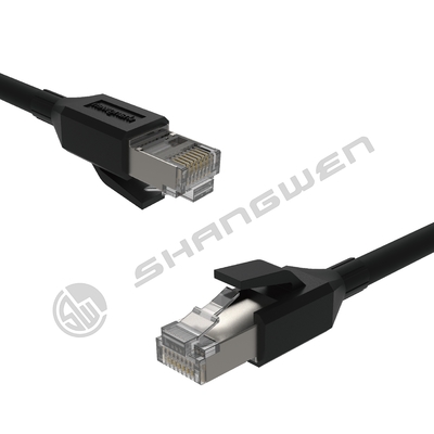 สายเคเบิล Cat 7 SFTP Shielded 10Gbps 600MHz Ethernet RJ45 Network 4 คู่ CE UL ทองแดงหลายเส้น ทองแดงปราศจากออกซิเจน 100% สาย RJ45 Cat7