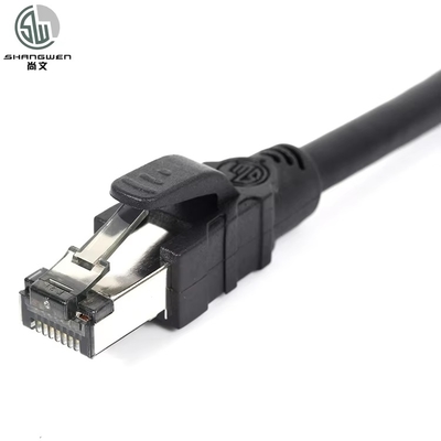 Cat5e FTP Ethernet Network อินเตอร์เน็ต แพทช์คอร์ดเคเบิล RJ45 24AWG 4P 4pair CE UL Multiple Copper Twist Soft CCA BC คอนดิวเตอร์