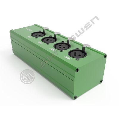 Audio DMX Network Cable Extender MAXIMON 4 Channel  with RJ45 to 4 XLR Male Female Extender Box