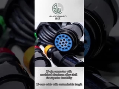 อิเล็กทรอนิกส์อุตสาหกรรม IP67 เครื่องเชื่อมต่อกันน้ําสําหรับ LED Display Connector และอุปกรณ์เสริม