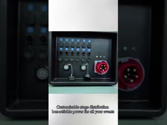 กล่องกระจายพลังงานแสงเวที 12 ช่อง 32A 5 สไตล์ปิน กันน้ํา