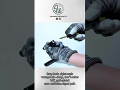 ออดิโอ 6.35 มิลลิเมตร แจ็ค พล็อก แมน คอนเนกเตอร์ไฟฟ้า 250 วอลต์